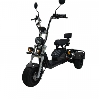 ЭЛЕКТРОСКУТЕР CITYCOCO Trike GT X6 PRO Черный