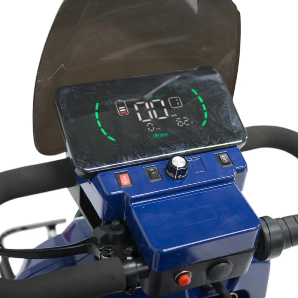 Электротрицикл Rutrike Квадро Красный 4