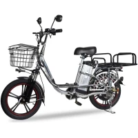 Электровелосипед Колхозник Minako V12 Lux + 20Ah Комплект "Курьер"