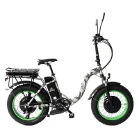 Электровелосипед Elbike Taiga 1 Twix 2000  камуфляж (2x1000w 2х48v16a)