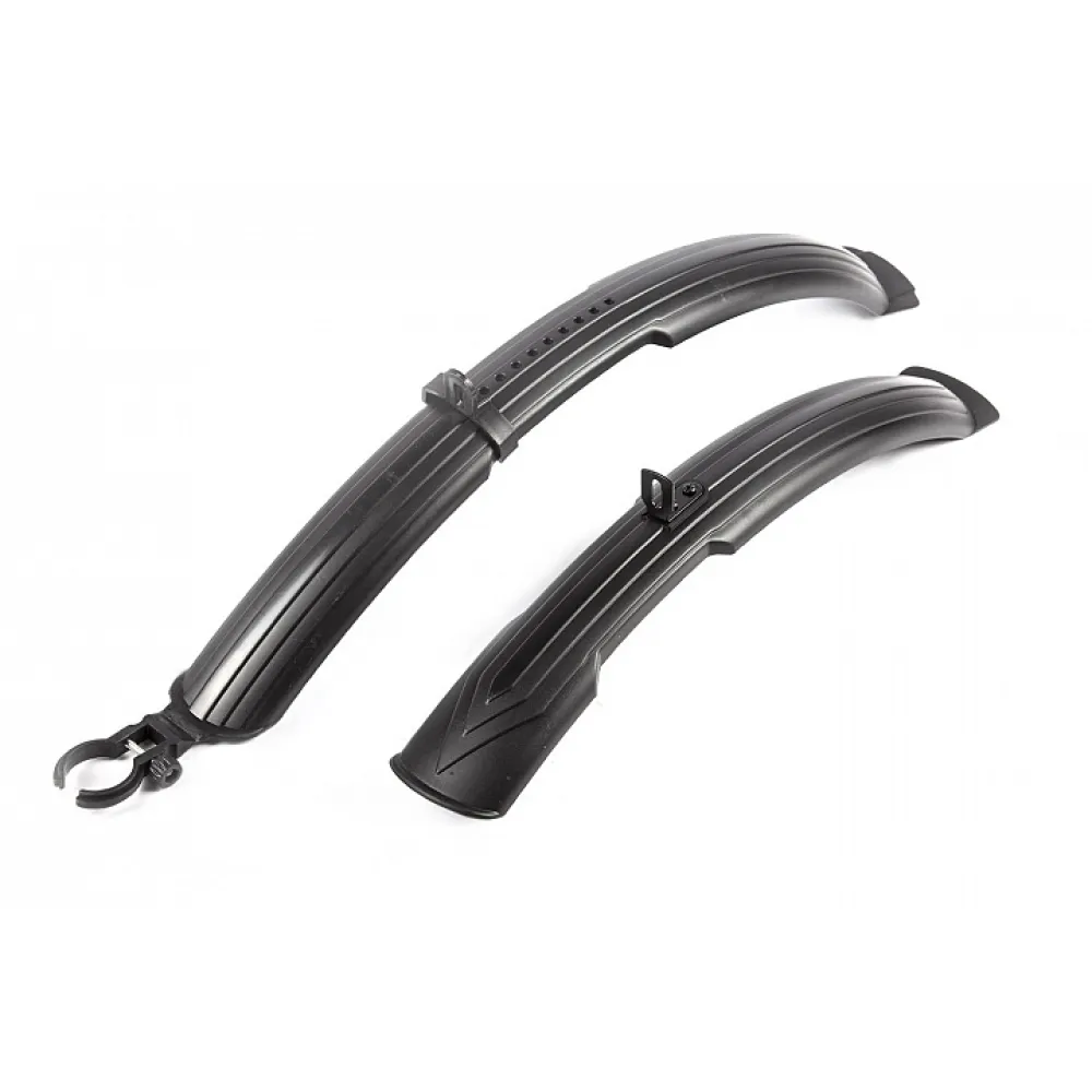 Комплект крыльев для велосипеда Eltreco 26" черный XT 800